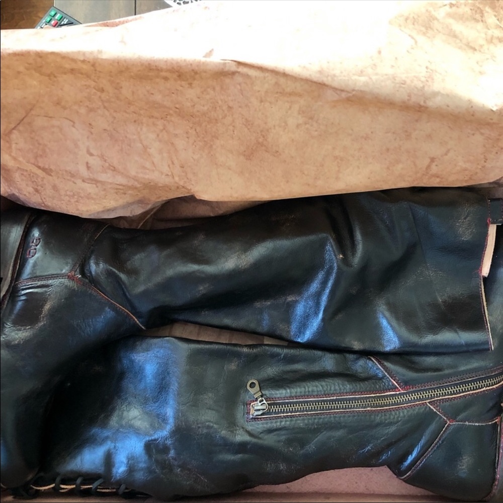 Bed|Stü Manchester Distressed Black Boots - Picture 6 of 8